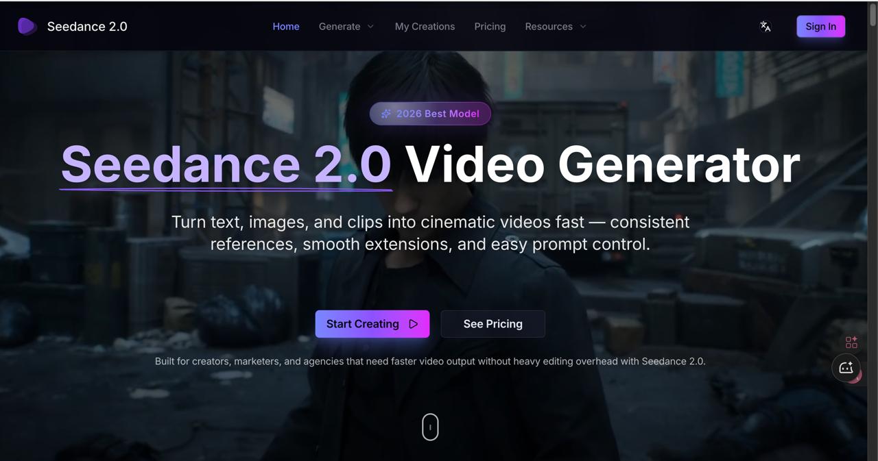 Seedance 2.0: AI-Powered Video Generator preview