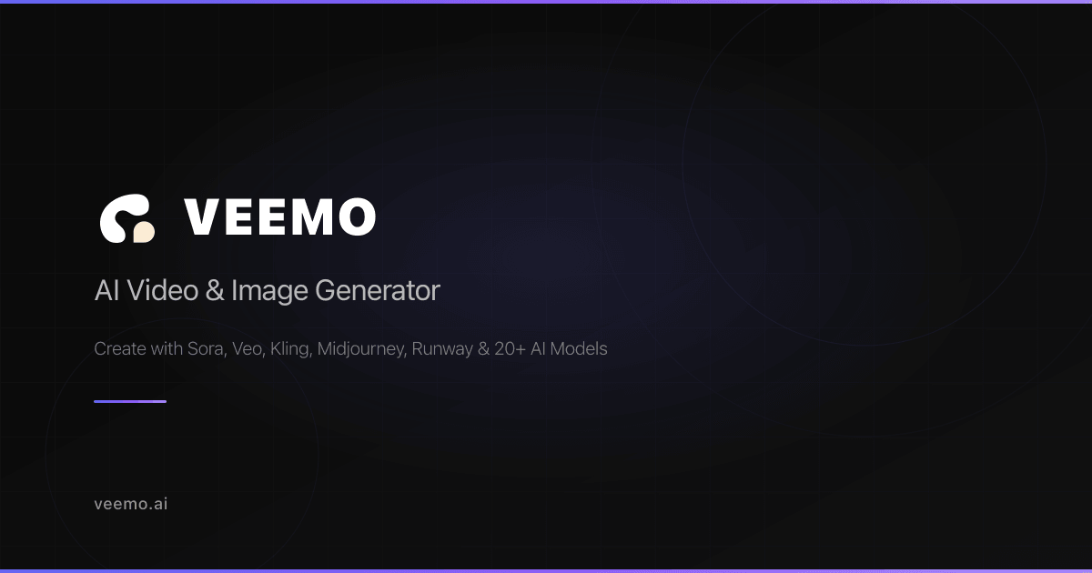Veemo AI - AI Video & Image Creation Made Easy preview