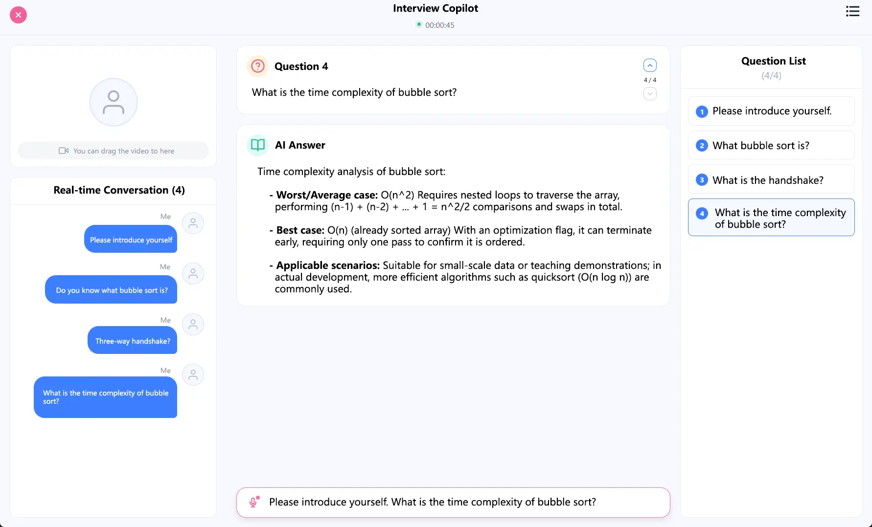 Offer Bull - AI-Powered Interview Assistant preview