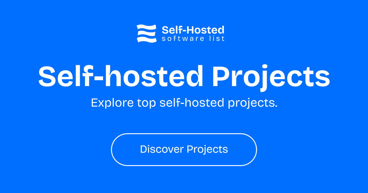 Ultimate Self-Hosted Software Directory preview