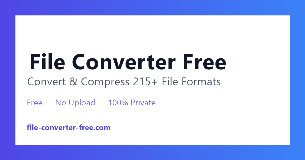 File Converter Free preview