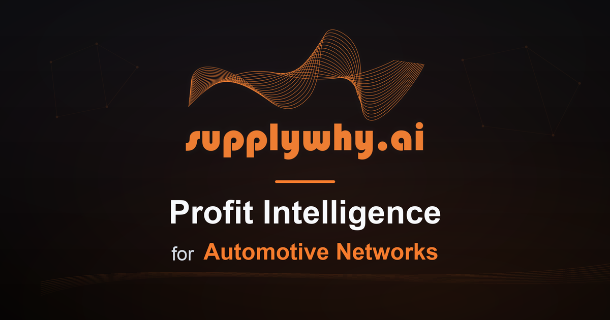Profit Intelligence for Automotive Supply Chains preview