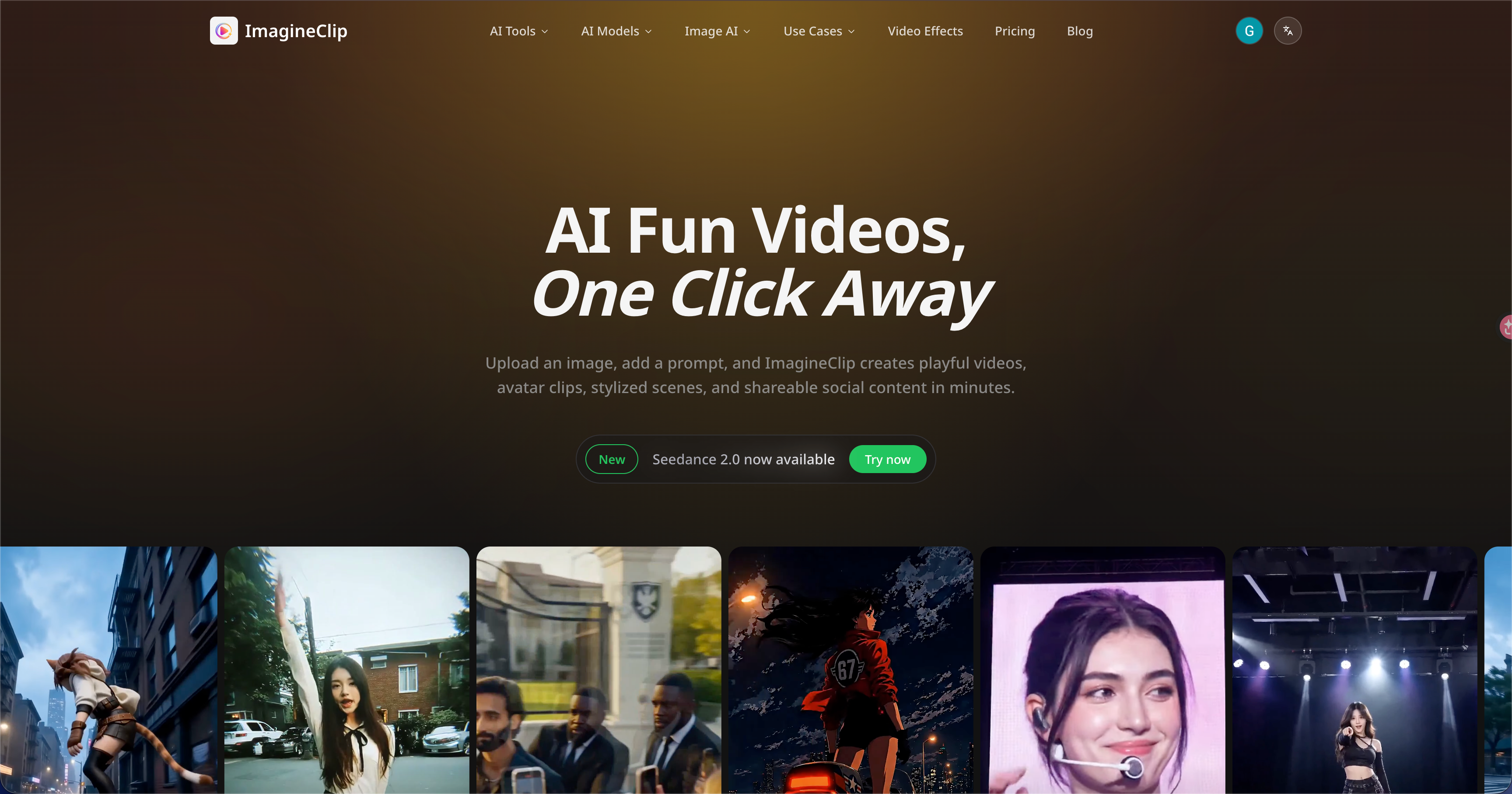 ImagineClip - AI Video Generator for Creative Clips preview