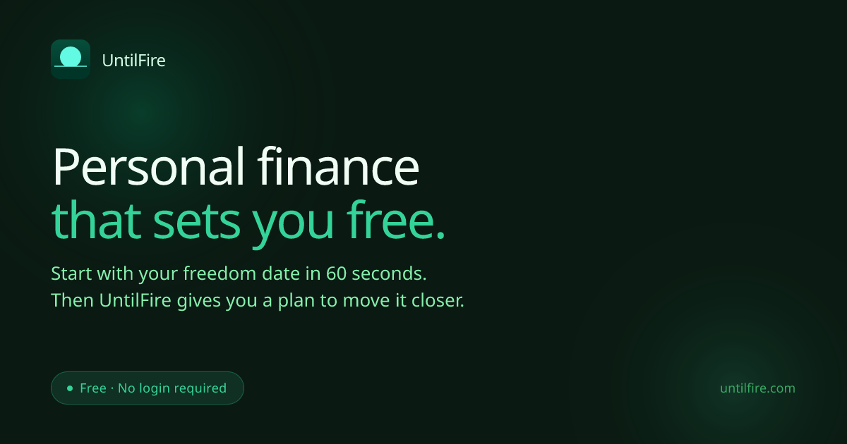 FIRE Calculator - Find Your Freedom Date in 60 Seconds preview