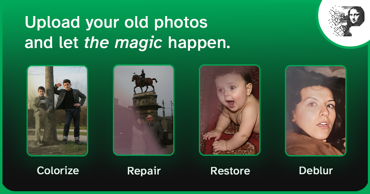 Pinin — AI Photo Restoration and Colorization Tool preview