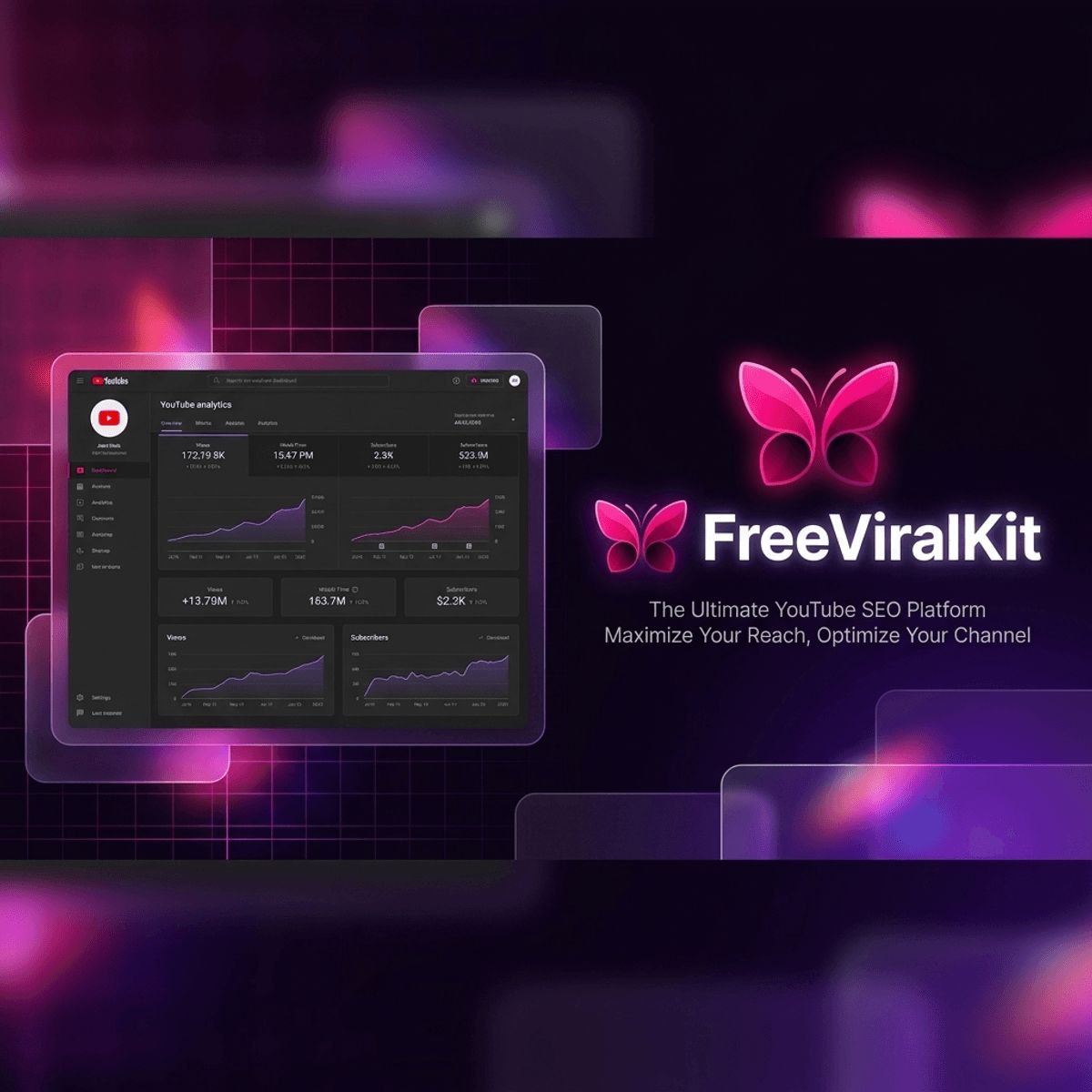 FreeViralKit — AI-Powered YouTube SEO Tool preview