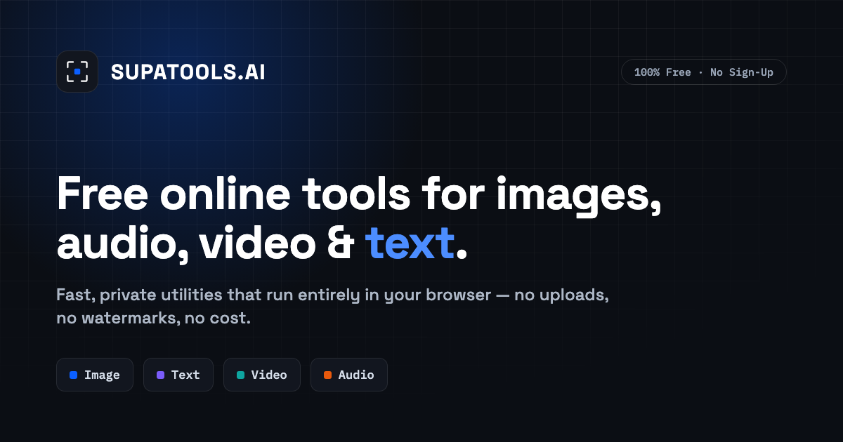 SupaTools.AI preview