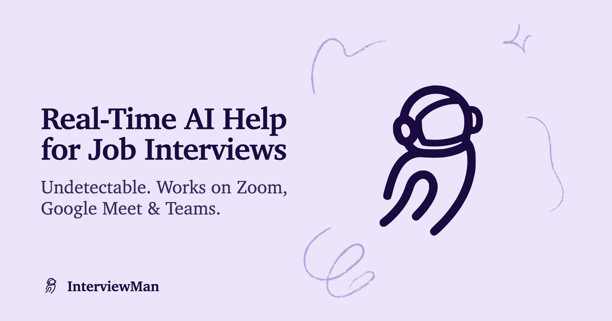 Interview Man - AI Interview Assistant preview