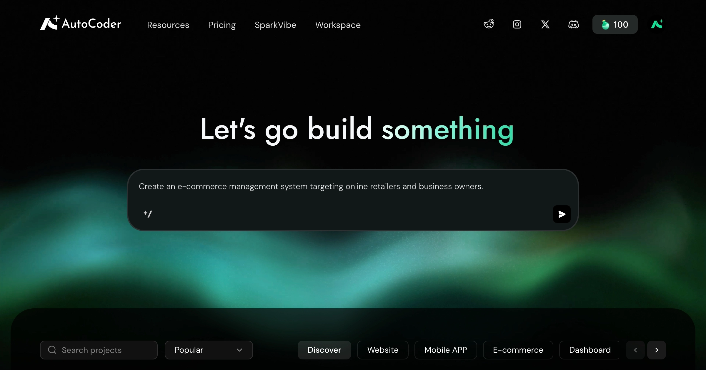 AutoCoder | AI App & Website Builder Without Code preview