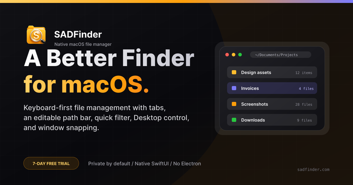 SADFinder preview