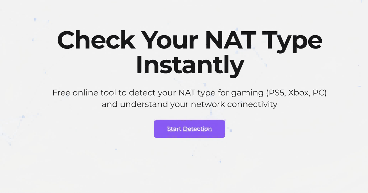 NAT Checker - Free Online NAT Type Detection Tool preview
