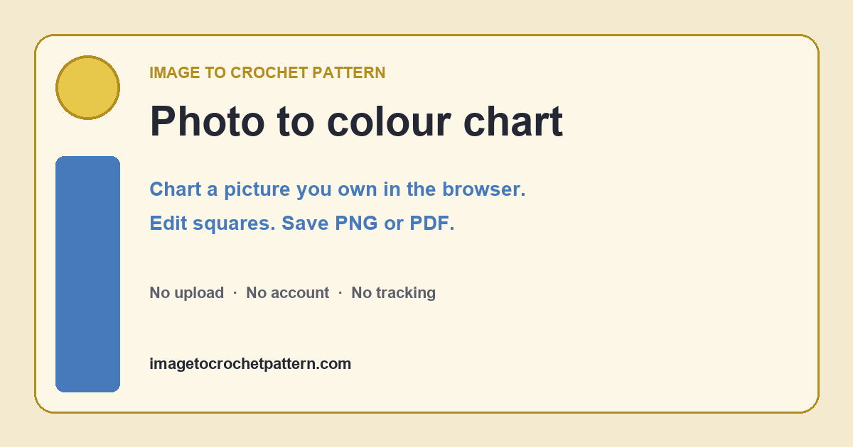 Image to Crochet Pattern preview