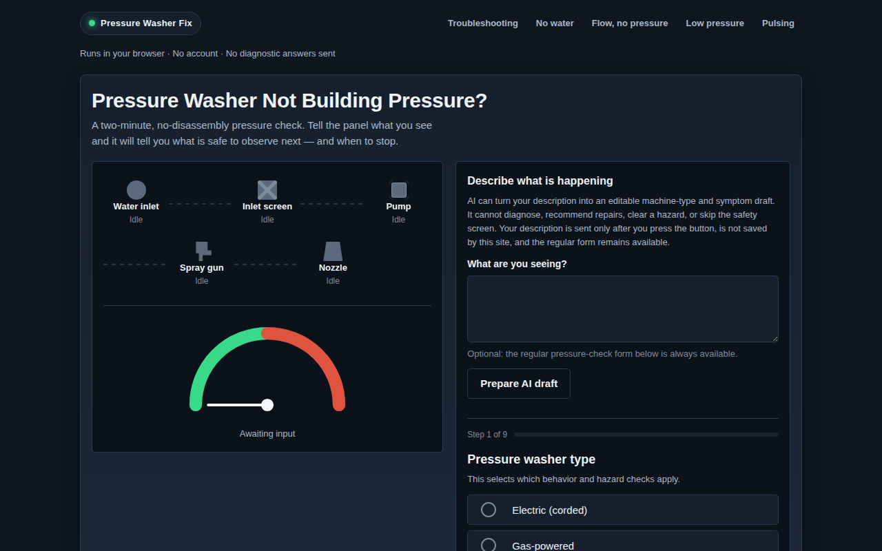 Pressure Washer Fix preview