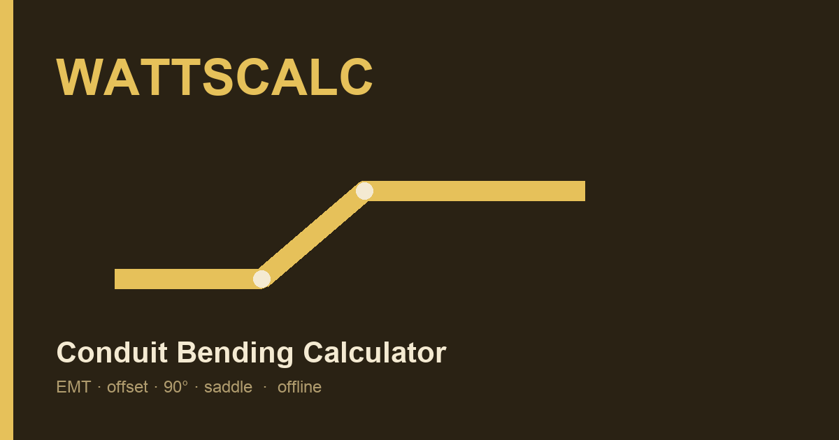 WattsCalc preview